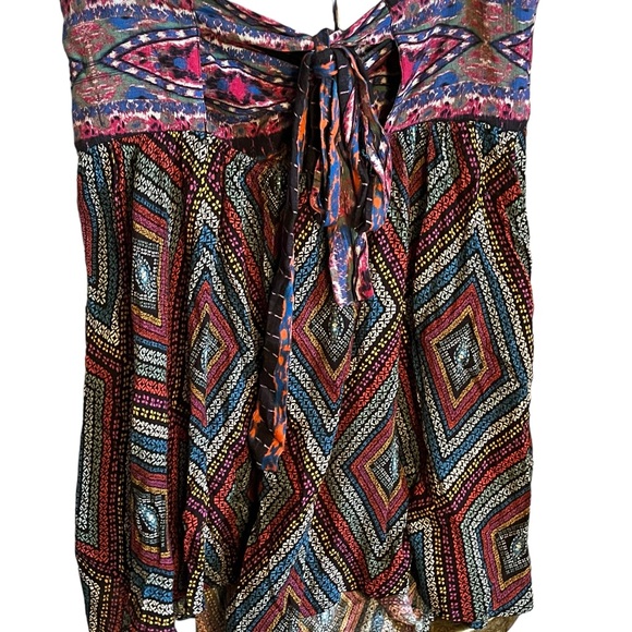 Adorable, Colorful Strapless Free people Romper - Picture 5 of 8